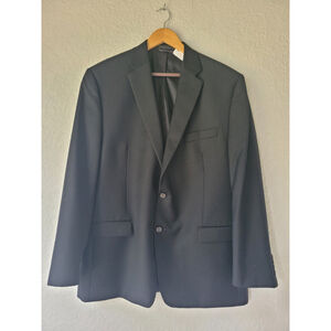 Lauren Ralph Lauren Blazer Men’s 44R 100% Wool Black 2 Button Jacket Sport Coat